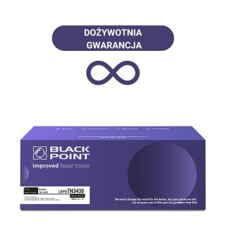 Black Point toner LBPBTN3430 zastępuje Brother TN-3430, 3000 stron