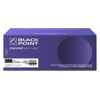 Black Point toner LBPPC052H zastępuje Canon CRG-052HBK, black, 9200 stron.
