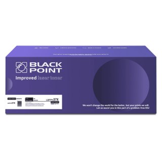 Black Point toner LBPPH37X zastępuje HP CF237X, Black, 25500 stron.