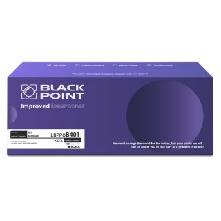 Black Point toner LBPPOB401 zastępuje Oki 44992402, 3300 stron