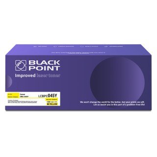 Black Point toner LCBPC045Y zastępuje Canon CRG-045Y yellow