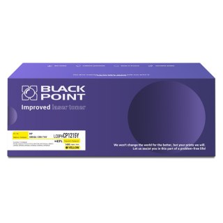 Black Point toner LCBPHCP1215Y zastępuje HP CB542A / CRG-716Y, żółty