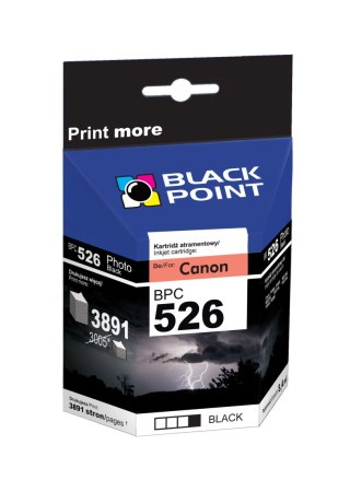 Black Point tusz BPC526BK zastępuje Canon CLI-526BK, foto