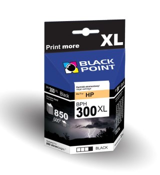 Black Point tusz BPH300XLBK zastępuje HP CC641EE, czarny