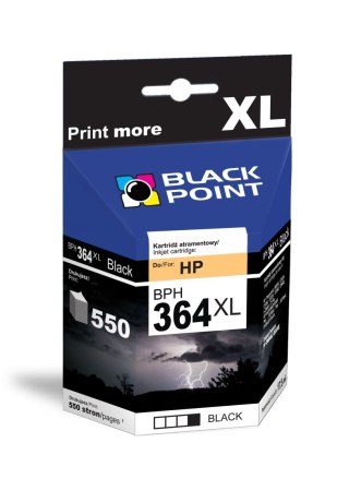 Black Point tusz BPH364XLBK zastępuje HP CN684EE, czarny