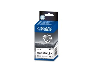 Black Point tusz BPH650XLBK zastępuje HP CZ101AE, czarny