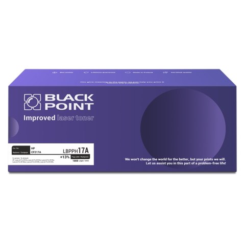 [LBPPH17A] Toner Black Point S+ (HP CF217A) LaserJet Pro M102a