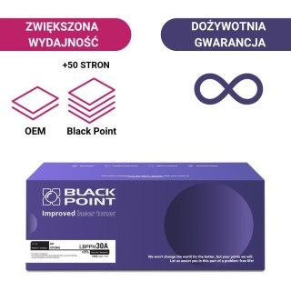 [LBPPH30A] Toner Black Point S+ (HP CF230A) LJ Pro M203, LJ Pro M227