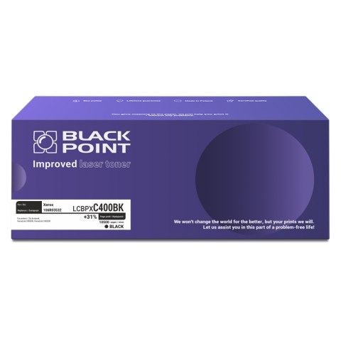 [LCBPXC400BK] Toner Black Point Color (Xerox 106R03532) Black