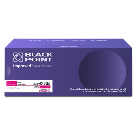 [LCBPXC400M] Toner Black Point Color (Xerox 106R03535) Magenta