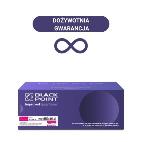[LCBPBTN248XLM] Toner Black Point Color (Brother TN-248XLM) magenta