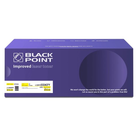 [LCBPH532ACFY] Toner Black Point Color (HP CF532A) yellow