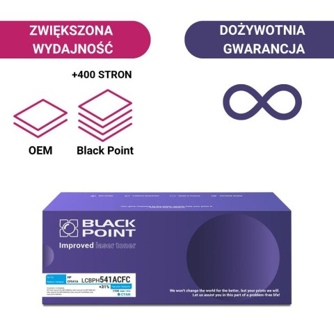 [LCBPH541ACFC] Toner Black Point Color (HP CF541A) cyan