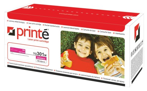Printé toner TO301M zastępuje OKI 44973534, czerwony Printé toner TO301M zastępuje OKI 44973534, czerwony
