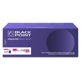 Toner Black Point LCBPH2413AMC 
Zastępuje: HP W2413A 
Wydajność: 1400 stron 
Kolor: Magenta 
Chip NEW*