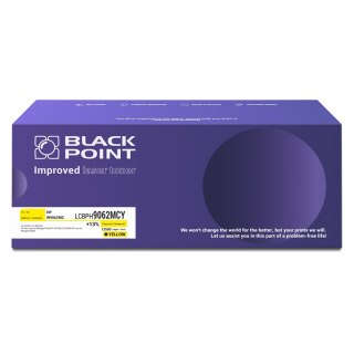 Toner Black Point LCBPH9062MCY 
Zastępuje: HP W9062MC 
Wydajność: 12500 stron (więcej o 300 str. od OEM - ISO 19752) 
Kolor: