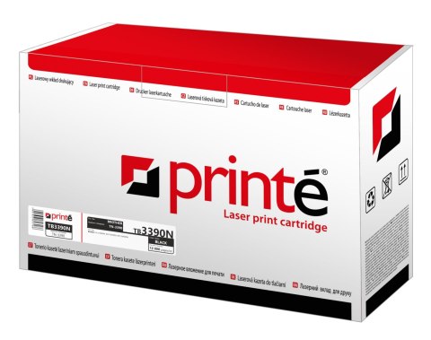 Toner laserowy Printé TB3390N, zastępuje: Brother TN-3390, 12000 str. Toner laserowy Printé TB3390N, zastępuje: Brother TN-3390, 12000 str.