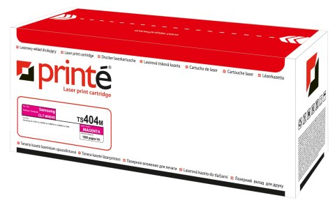 Toner laserowy Printe TS404M, zastępuje: Samsung CLT-M404S, 1000 str., magenta Toner laserowy Printe TS404M, zastępuje: Samsung CLT-M404S, 1000 str., magenta