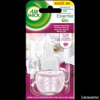 AIR WICK odświeżacz Elektryczny Księżycowa Lilia Otulona Satyną wkład 19 ml 05611