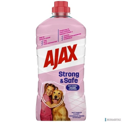 AJAX Płyn do mycia uniwersalny 1l STRONG&SAFE 67887 AJAX Płyn do mycia uniwersalny 1l STRONG&SAFE 67887