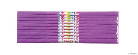 Bibuła marszczona 50x200cm, fioletowa, 10 szt., HAPPY COLOR, HA 5020-6 Bibuła marszczona 50x200cm, fioletowa, 10 szt., HAPPY COLOR, HA 5020-6