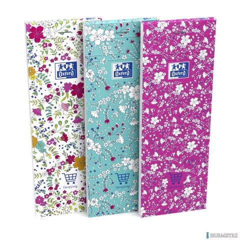 Blok notatnikowy Oxford Floral - lista zakupowa 400111054 Blok notatnikowy Oxford Floral - lista zakupowa 400111054