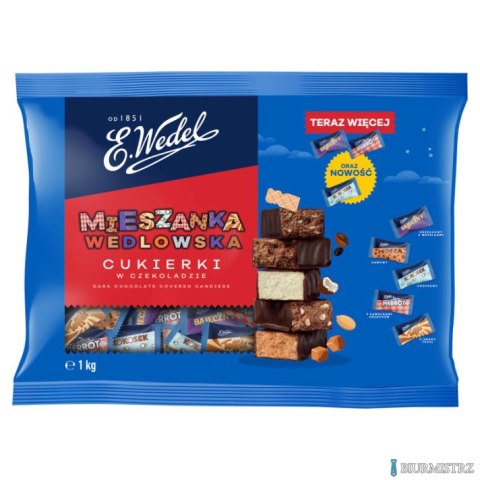 Cukierki WEDEL MIESZANKA WEDLOWSKA CLASSIC 1kg Cukierki WEDEL MIESZANKA WEDLOWSKA CLASSIC 1kg