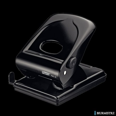 Dziurkacz FMC40 RAPID czarny 40 kartek duży metalowy 21835601 Dziurkacz FMC40 RAPID czarny 40 kartek duży metalowy 21835601