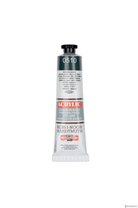Farba ACRILIC 40ml ciemnoziel. 162720 KOH-I-NOR Farba ACRILIC 40ml ciemnoziel. 162720 KOH-I-NOR