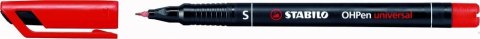 Foliopis STABILO OHPen niezmywalny 0.4mm czerwony 841/40 Foliopis STABILO OHPen niezmywalny 0.4mm czerwony 841/40