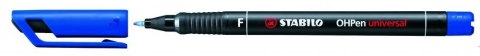 Foliopis STABILO OHPen niezmywalny 0.7mm niebieski 842/41 Foliopis STABILO OHPen niezmywalny 0.7mm niebieski 842/41
