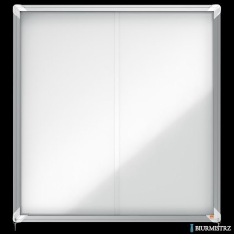 Gablota magnetyczna zewnętrzna Nobo Premium Plus 12xA4 (drzwiczki przesówne) 1902570 Gablota magnetyczna zewnętrzna Nobo Premium Plus 12xA4 (drzwiczki przesówne) 1902570