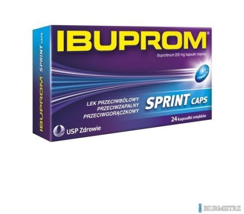 IBUPROM SPRINT CAPS, 24 kaps. IBUPROM SPRINT CAPS, 24 kaps.