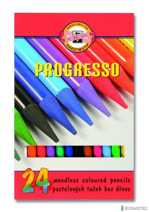 Kredki PROGRESSO 24kolory 8758 Kredki PROGRESSO 24kolory 8758