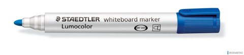 Marker Lumocolor do białych tablic whiteboard, okrągły, niebieski, Staedtler S 351-3 Marker Lumocolor do białych tablic whiteboard, okrągły, niebieski, Staedtler S 351-3