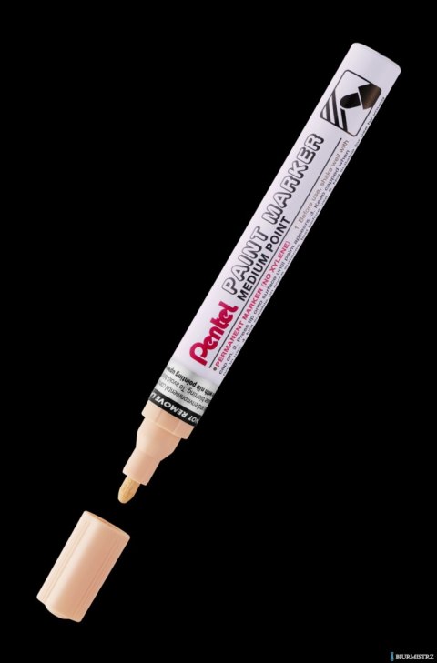 Marker olejowy Pentel średnia okrągła końcówka, MMP10-WG kremowy żółty Marker olejowy Pentel średnia okrągła końcówka, MMP10-WG kremowy żółty