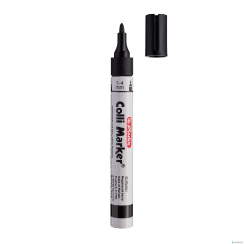 Marker wodoodporny COLLI czarny permanentny 300008698 HERLITZ Marker wodoodporny COLLI czarny permanentny 300008698 HERLITZ