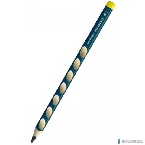 Ołówek STABILO EASYGRAPH 2B petrol dla lewo ręcznych 321/2B-6 Ołówek STABILO EASYGRAPH 2B petrol dla lewo ręcznych 321/2B-6
