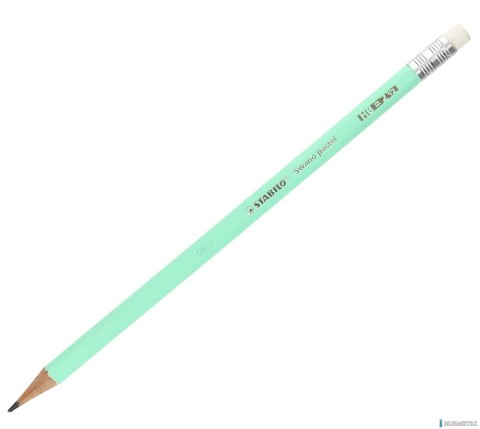 Ołówek Swano Pastel zielony HB STABILO 4908/02-HB Ołówek Swano Pastel zielony HB STABILO 4908/02-HB