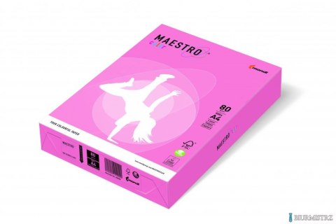 Papier xero MAESTRO COLOR A4 80g OPI74 flamingo Papier xero MAESTRO COLOR A4 80g OPI74 flamingo