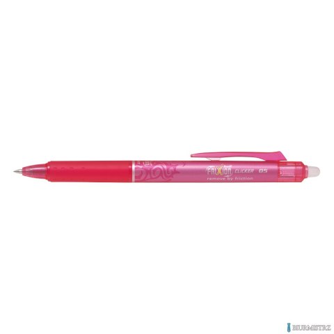 Pióro kulkowe FRIXION CLIKER różowe 0.5 PIBLRT-FR5-P Pióro kulkowe FRIXION CLIKER różowe 0.5 PIBLRT-FR5-P
