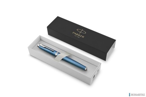 Pióro kulkowe PARKER IM PREMIUM BLUE GREY CT 2143648, giftbox PARKER Pióro kulkowe PARKER IM PREMIUM BLUE GREY CT 2143648, giftbox PARKER