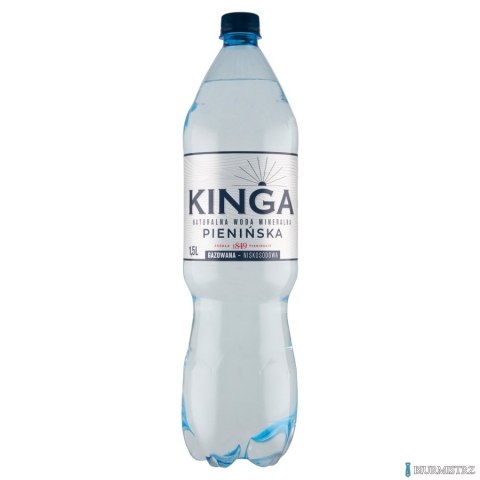 Woda KINGA PIENIŃSKA 1,5L (6szt.) gazowana Woda KINGA PIENIŃSKA 1,5L (6szt.) gazowana