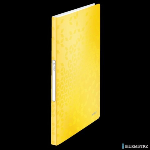 Album ofertowy 40 koszulek PP Leitz WOW, żółty 46320016 Album ofertowy 40 koszulek PP Leitz WOW, żółty 46320016