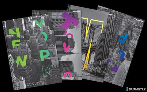 Brulion TOP CITY SZY A4 96K 70G kratka 400169505 Top 2000 Brulion TOP CITY SZY A4 96K 70G kratka 400169505 Top 2000