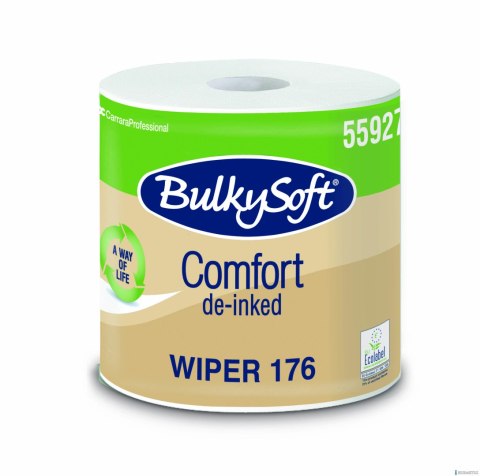 BulkySoft Comfort de-inked EKOLOGICZNE czyściwo papierowe 2w. 176m, 800 odcinków 55927 BulkySoft Comfort de-inked EKOLOGICZNE czyściwo papierowe 2w. 176m, 800 odcinków 55927