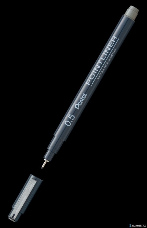 Cienkopis kalibrowany POINTLINER szary 0,5 mm S20P-5N Cienkopis kalibrowany POINTLINER szary 0,5 mm S20P-5N