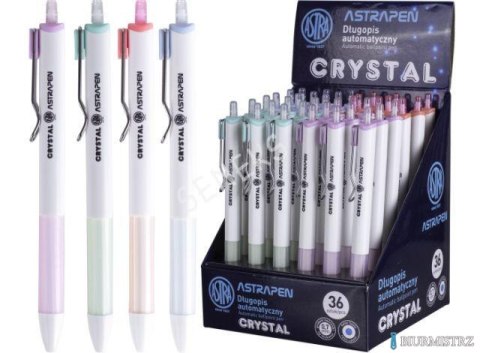 Długopis automatyczny Astra Pen Crystal white 201120004 Długopis automatyczny Astra Pen Crystal white 201120004