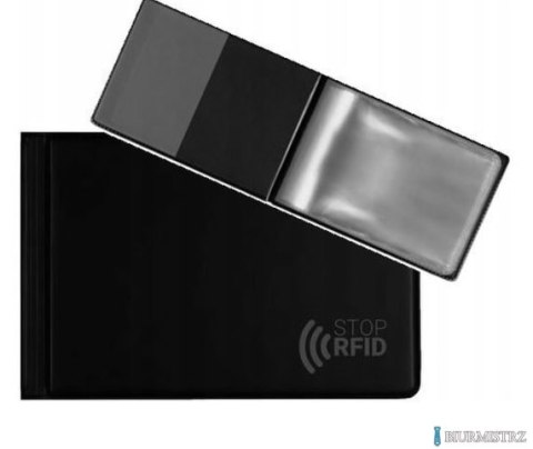 Etui na dokumenty z zabez. RFID CZARNE ET-20-07 BIURFOL Etui na dokumenty z zabez. RFID CZARNE ET-20-07 BIURFOL