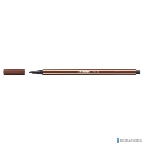 Flamaster PEN 68/45 brąz STABILO Flamaster PEN 68/45 brąz STABILO